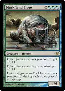 MtG Eventide Rare Murkfiend Liege #156