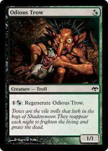 MtG Eventide Common Odious Trow #125