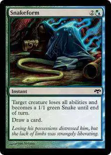 MtG Eventide Common Snakeform #161