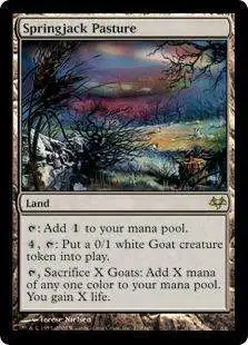 MtG Eventide Rare Springjack Pasture #179