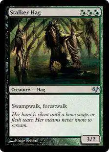 MtG Eventide Uncommon Stalker Hag #129