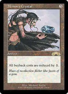 Magic The Gathering Exodus Single Card Rare Memory Crystal 134 Damaged -  ToyWiz