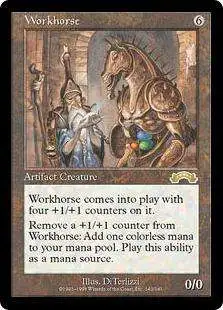 MtG Exodus Rare Workhorse #142