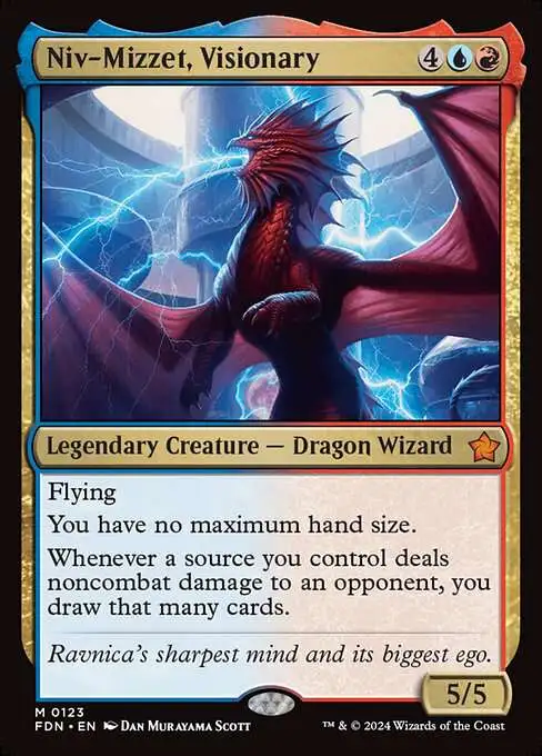 Magic The Gathering Foundations Single Card Mythic Rare Niv-Mizzet