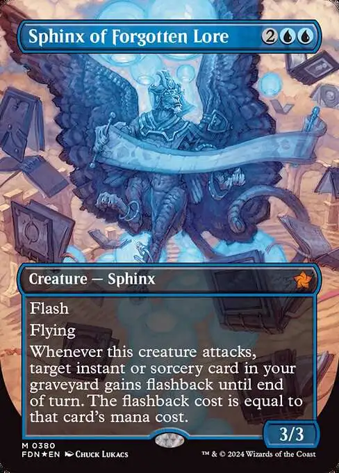 Magic The Gathering Foundations Single Card Mythic Rare Sphinx of