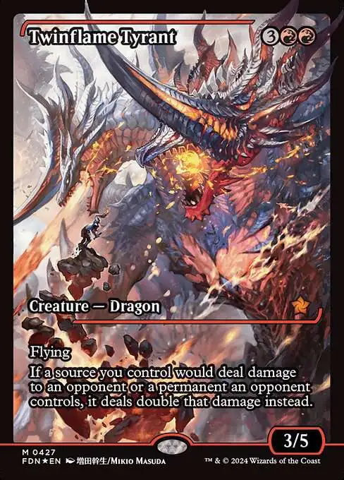 Magic The Gathering Foundations Single Card Mythic Rare Twinflame