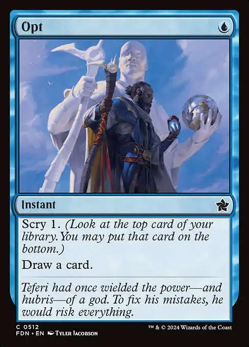 MtG Foundations Common Opt #512 [Beginner Box]