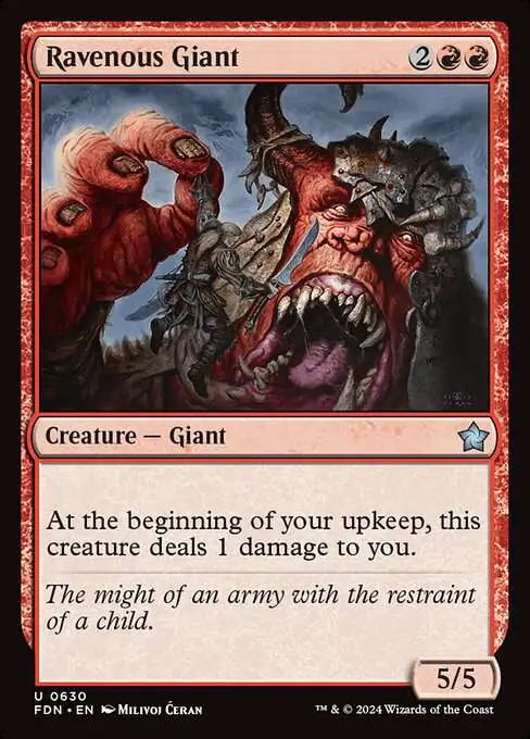 giant cards mtg Giant Badger [Eighth Edition] main image 1