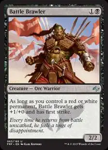 MtG Fate Reforged Uncommon Battle Brawler #63