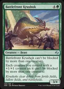 MtG Fate Reforged Uncommon Battlefront Krushok #125