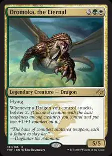 MtG Fate Reforged Rare Foil Dromoka, the Eternal #151