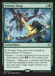 MtG Fate Reforged Rare Foil Frontier Siege #131