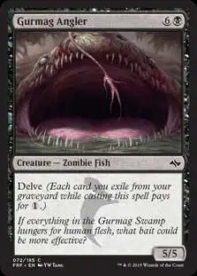 MtG Fate Reforged Common Gurmag Angler #72