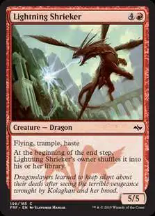 MtG Fate Reforged Common Foil Lightning Shrieker #106