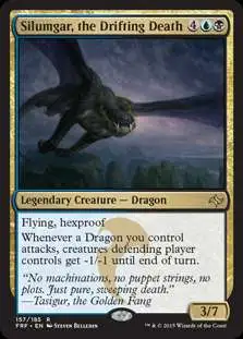 MtG Fate Reforged Rare Silumgar, the Drifting Death #157