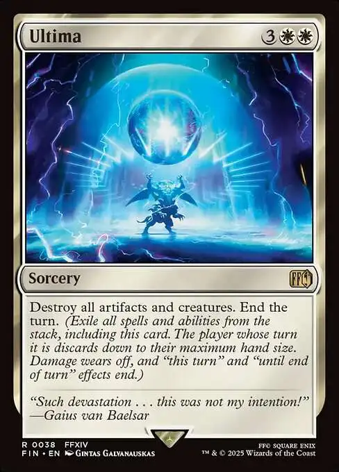 MtG Final Fantasy Rare Ultima #38