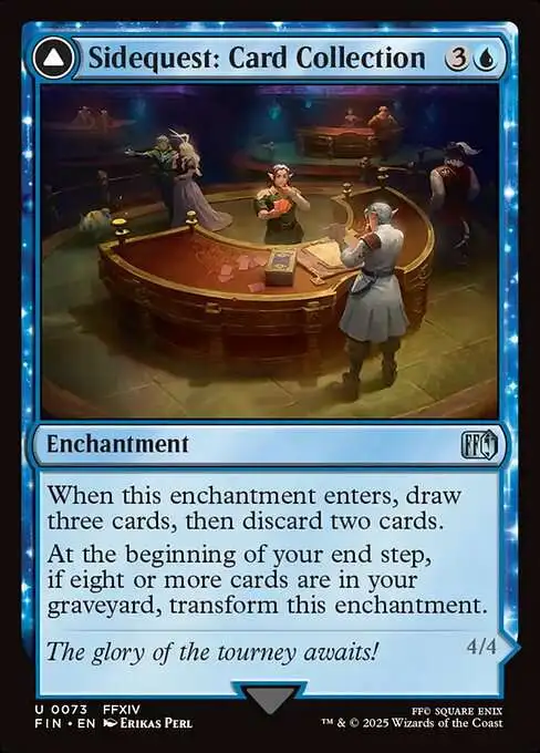 MtG Final Fantasy Uncommon Sidequest: Card Collection // Magicked Card #73