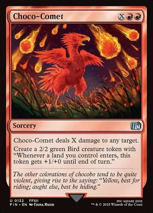 MtG Final Fantasy Uncommon Choco-Comet #132