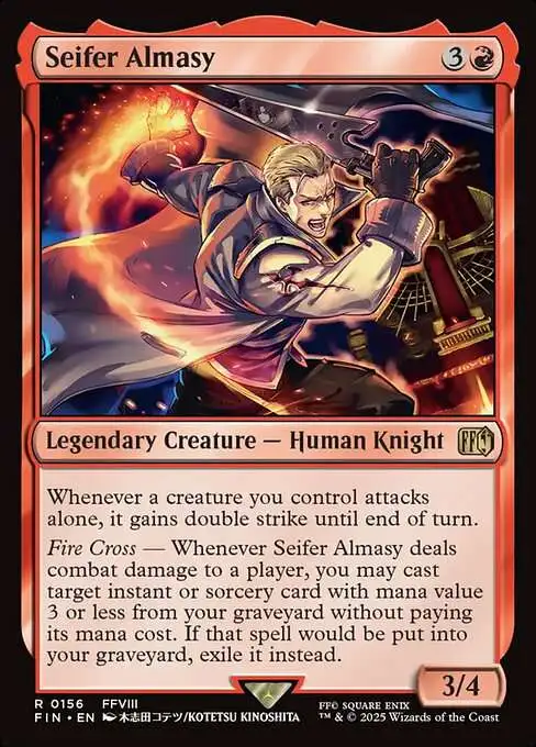 MtG Final Fantasy Rare Seifer Almasy #156