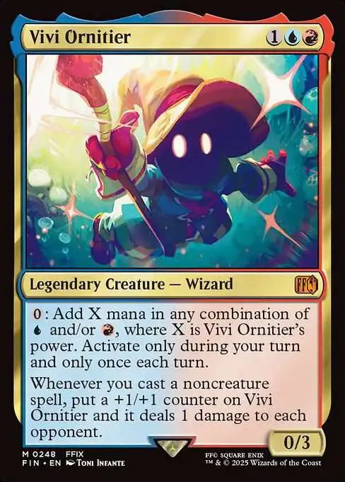 MtG Final Fantasy Mythic Rare Vivi Ornitier #248