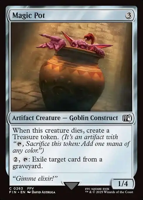 MtG Final Fantasy Common FOIL Magic Pot #263