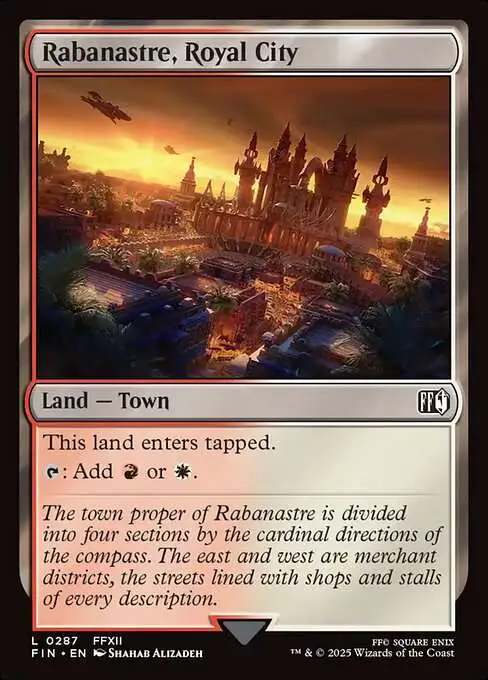 MtG Final Fantasy Common Rabanastre, Royal City #287