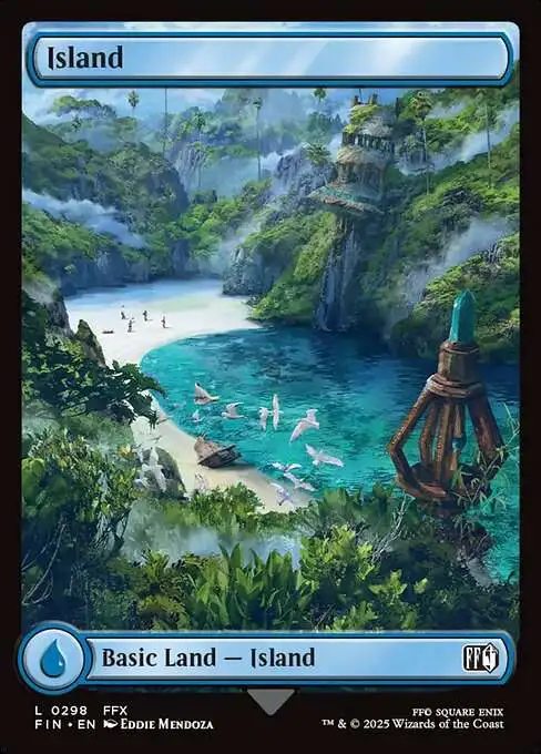 final fantasy mtg forest 10x Magic The Gathering Surge FOIL Full Art Lands - Basic Land. MTGxFINALFANTASY Holiday Release