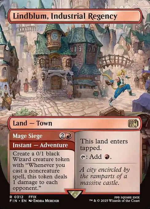 mtg towns final fantasy Weekly Covers MTGFINAL Limited Archetypes When darkness veils the world Town Greeter | FINAL FANTASY