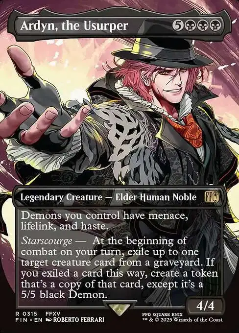 Magic The Gathering Final Fantasy Single Card Rare Ardyn, the