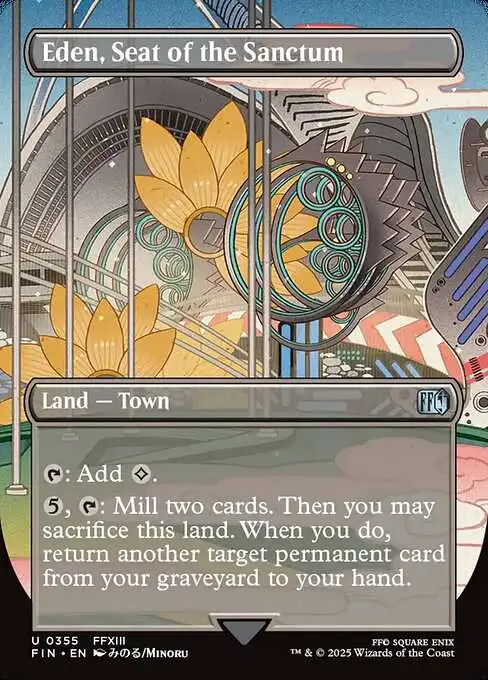 mtg final fantasy yoshitaka amano Town Greeter [209] [FINAL FANTASY] [Foil] – Face to Face Games main image 1