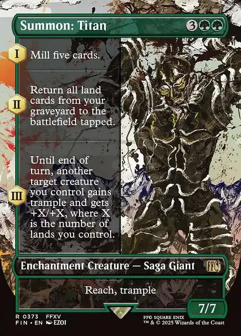 mtg final fantasy summon cards MAGIC: THE GATHERING and FINAL FANTASY Crossover Reveals Commander Decks