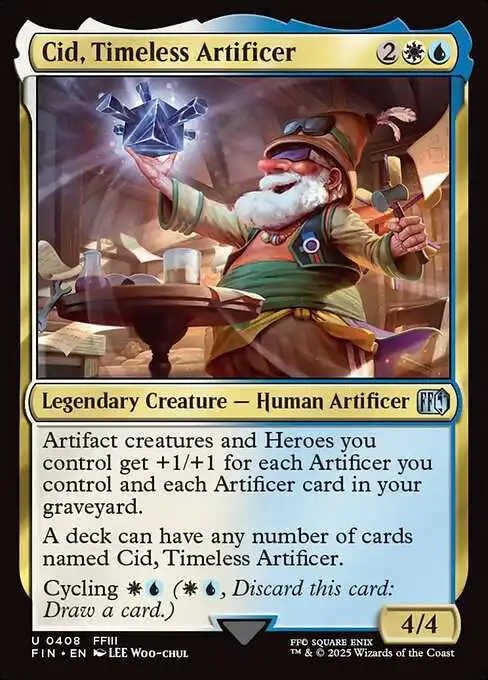 MTG FIC ルーンナイト、セリス サージfoil M 0209 MTG FF ルーンナイト セリス サージFoil マグネットローダー付き