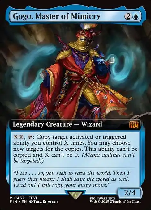 Magic The Gathering Final Fantasy Single Card Mythic Rare Gogo