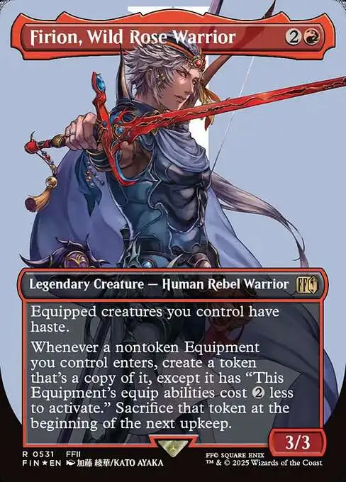 Magic The Gathering Final Fantasy Single Card Rare Firion, Wild