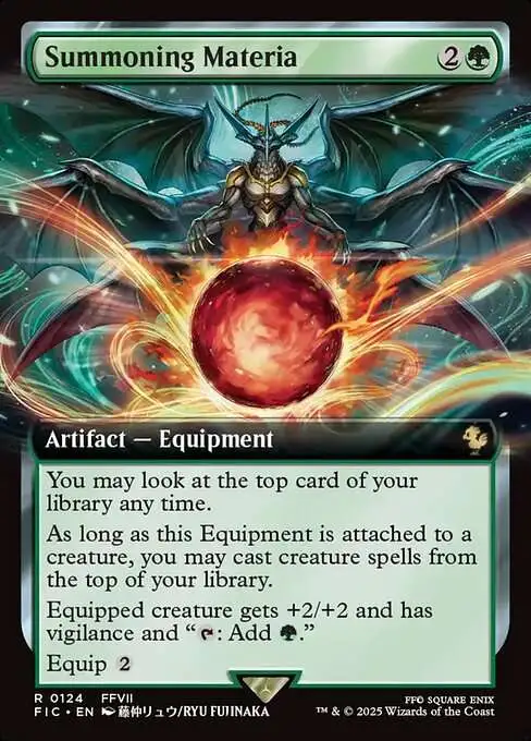 mtg final fantasy artifact equipment Lightning Greaves [FINAL Commander] Magitek Scythe | Final Fantasy