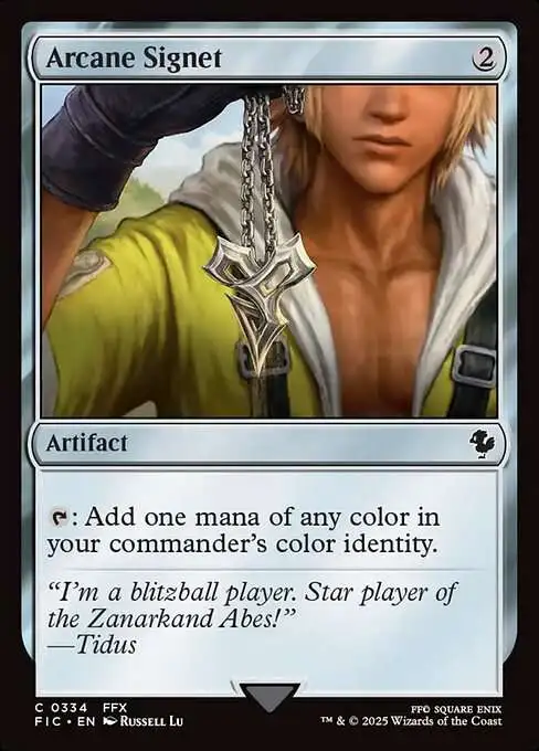 Magic The Gathering Final Fantasy Commander Single Card
