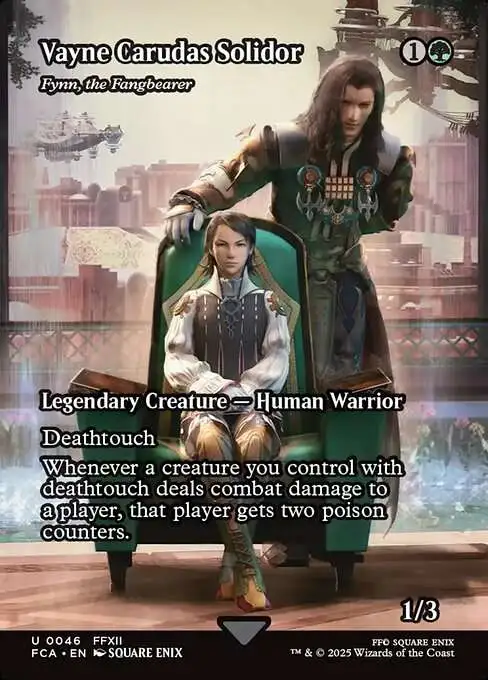 MtG Final Fantasy: Through the Ages Uncommon Vayne Carudas Solidor - Fynn, the Fangbearer #46 [Showcase]