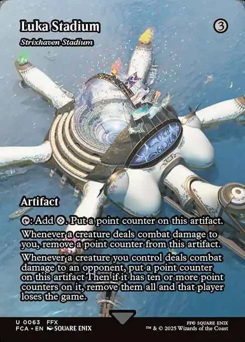 MtG Final Fantasy: Through the Ages Uncommon Luka Stadium - Strixhaven Stadium #63 [Showcase FOIL]