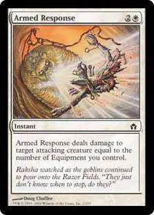 MtG Fifth Dawn Common Armed Response #2 [Lightly Played]