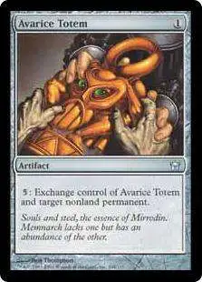 MtG Fifth Dawn Uncommon Avarice Totem #104
