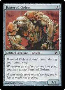 MtG Fifth Dawn Common Battered Golem #106