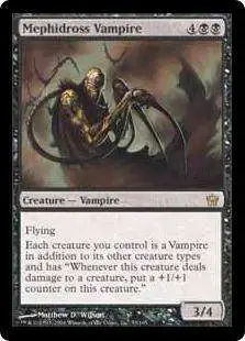 MtG Fifth Dawn Rare Mephidross Vampire #53
