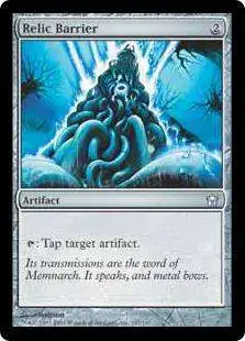 MtG Fifth Dawn Uncommon Relic Barrier #147