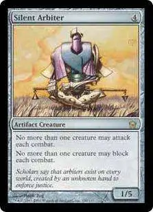 MtG Fifth Dawn Rare Silent Arbiter #150