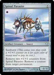 MtG Fifth Dawn Uncommon Spinal Parasite #155