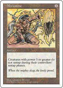 MtG 5th Edition Rare Meekstone