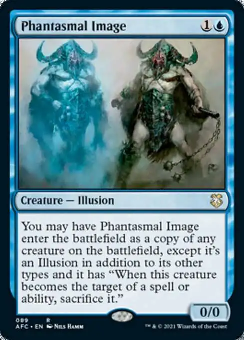 Magic The Gathering Trading Card Game Adventures in the Forgotten Realms Commander Single Card Rare Phantasmal Image 89 - ToyWiz Magic The Gathering Trading Card Game Adventures in the Forgotten Realms Commander Single Card Rare Phantasmal Image 89 - ToyWiz