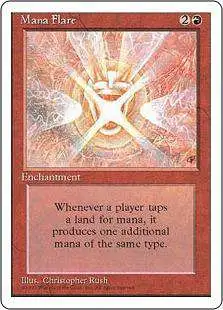 MtG 4th Edition Rare Mana Flare