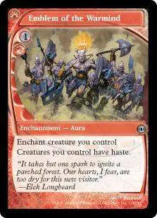 MtG Trading Card Game Future Sight Uncommon Foil Emblem of the Warmind #112