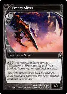 MtG Trading Card Game Future Sight Common Frenzy Sliver #85